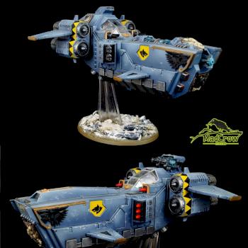 Stormfang / Stormwolf Gunship by Mad Crow Studio