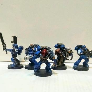 Ultramarine Tactical Squad by Jam180