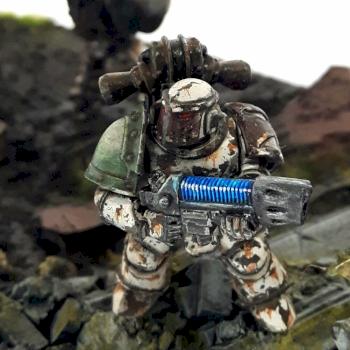 Pre Heresy Death Guard marine by DiblyDoesDie