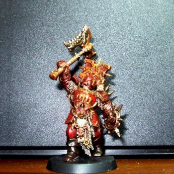 Khorne Blood Warrior by minchan