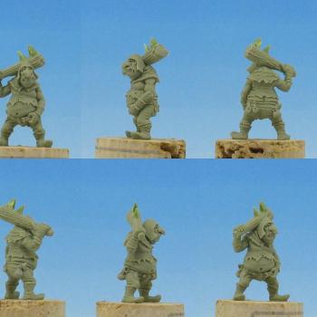 goblin with big club by Aenor