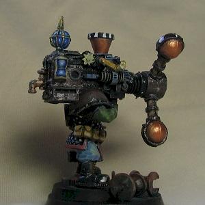 1991 Space Ork Big Mek with Shokk Attack Gun by Endboss