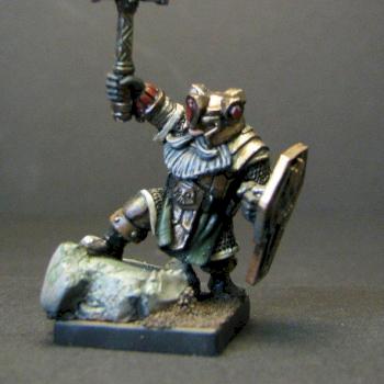 Mantic Dwarf King by luke porter