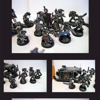 Black Templars's Tactical Squad (6) by Scott Edwards