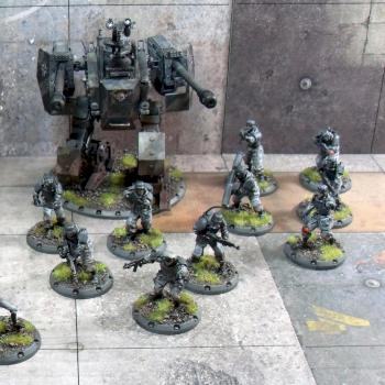 Dust Tactics Axis Army by Necros