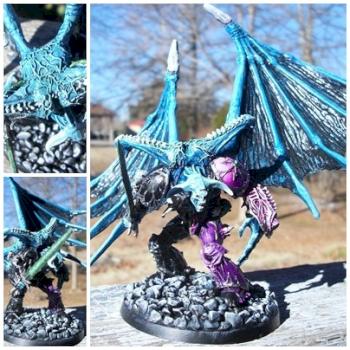 Daemon Prince, Slaanesh by Spazmoni