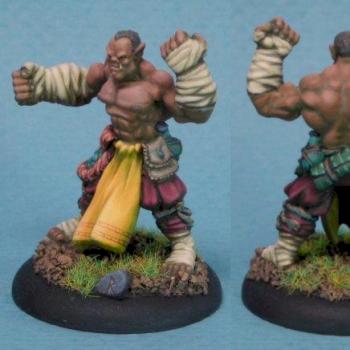 Reaper 2926 - Half-Orc Monk by grhys