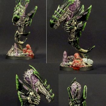 Tyranid Zoanthrope of Hive Fleet Juggernaut by Xcorac