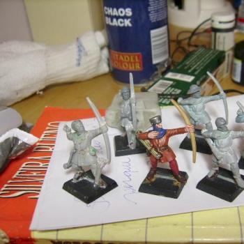 Bretonnian archers by paulo.chico