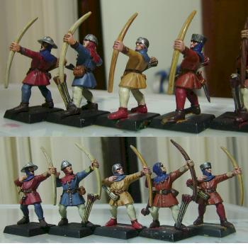 Bretonnian archers again by paulo.chico