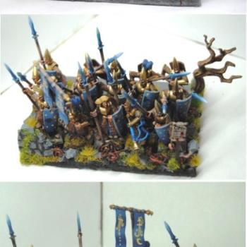 High Elves Spearmen Unit by Sefirot (aka V. Sagalov)