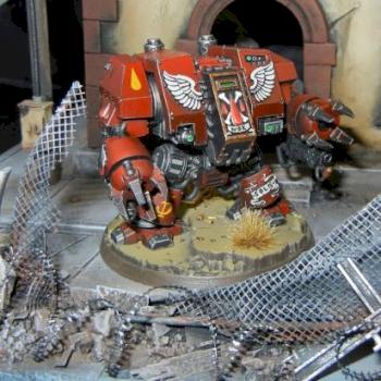 Blood Angels Furioso Dreadnought by Jhardin