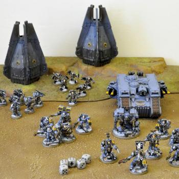 Logan Grimnars Company Space wolves army. by Robb.P