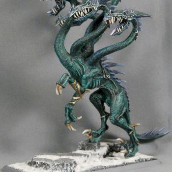 Dark Elf War Hydra by Sacred Circle Minis
