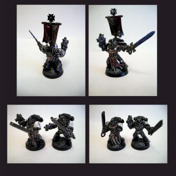 Black Templars's Tactical Squad (5) by Scott Edwards
