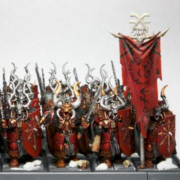 Chaos Warriors of Khorne by WeeDawg