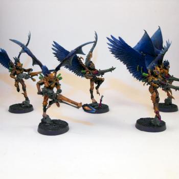 Dark Eldar Scourges by theironjef