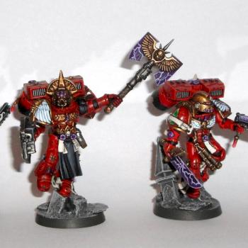 Garde d'Honneur Blood Angels by Abhorash