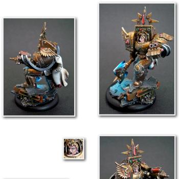 True Scale Chapter Master in Termi armour by Hits_the_spot