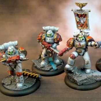 True Scale Marine Squad by Hits_the_spot