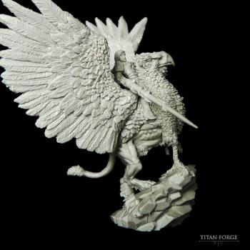 Titan-forge Griffon Lady of the Defenders of The Realm by Titan-forge