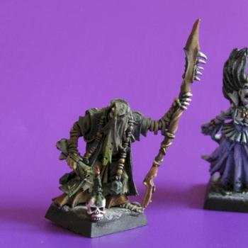 The Myrkwisp with Banshee wife by neuroticGOD