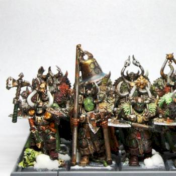 Chaos Warriors of Nurgle by WeeDawg