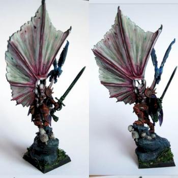 Vampire Counts Winged Vampire Lord by ach-rahm