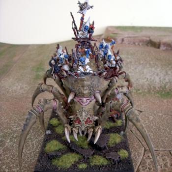 Smurfs of Chaos Ginormous Arachnasmurf by Necros