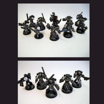 Black Templars's Tactical Squad (3) by Scott Edwards
