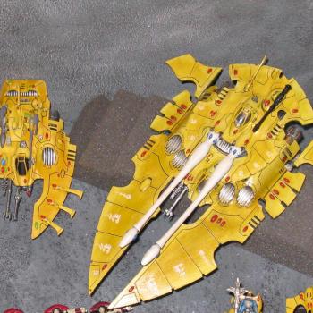 ELDAR SCORPION TYPE II SUPER HEAVY GRAV TANK by Blinxx
