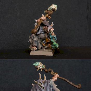 Skaven Plague Priest by Pinza