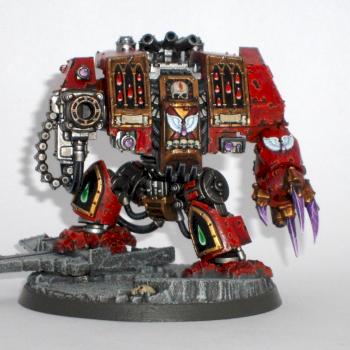 Dreadnought Blood Angels by Abhorash