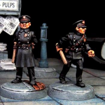 Copplestone Beat Cops by ccerra