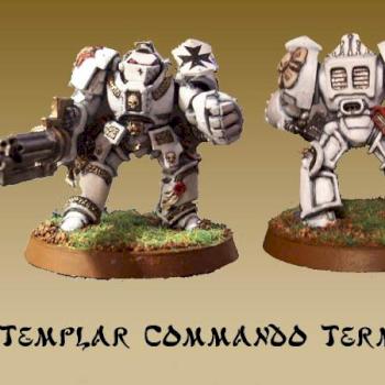 Black Templar Terminator by Raidon