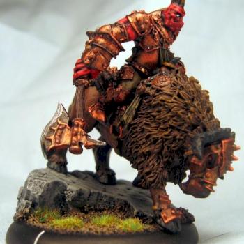 Trollkin Long Rider by mauganra13