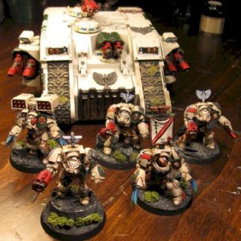 Deathwing Squad 2 and Land Raider by Acryn