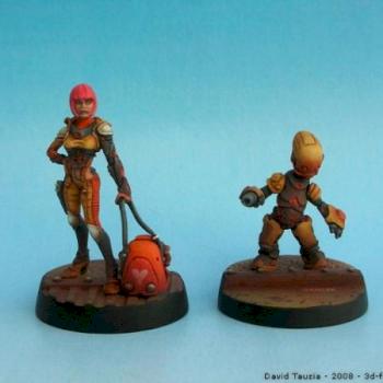 Zoé and Pi Well by unklean
