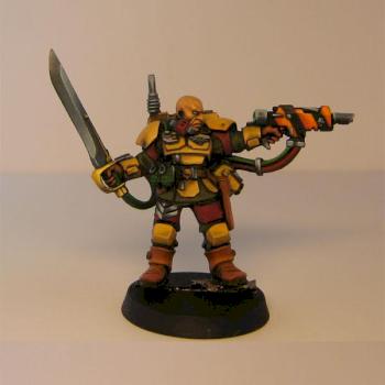 Kasrkin Sergeant by C0rax