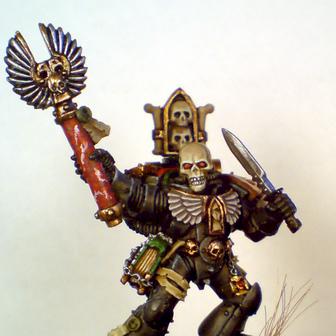 Space Marine Chaplin by The Angel of Death