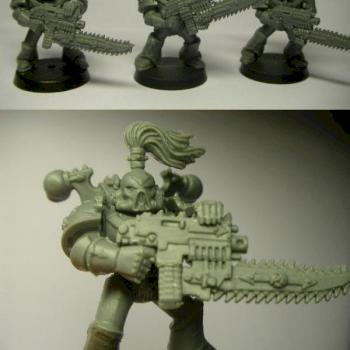Chaos Space Marines by Moongoose