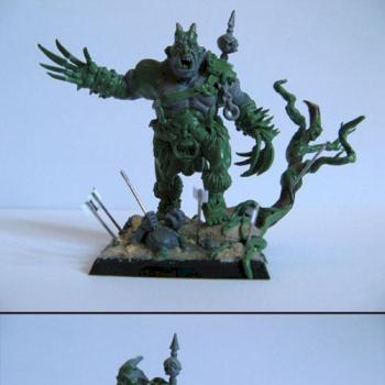 Chaos ogre of Khorne by Ernie