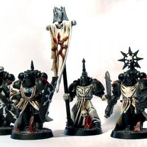 Fallen dark angels, chaos space marines by Fjugin