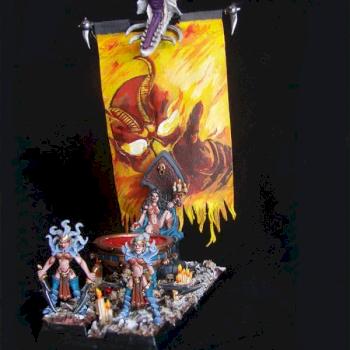 Dark Elves Cauldron of Blood by SexRocket