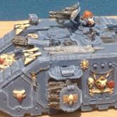 Space wolves Land raider by Dario