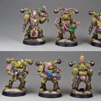 Plague Marine Unit by Jabberwocky