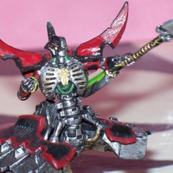 Slightly converted Necron Lord by lysis