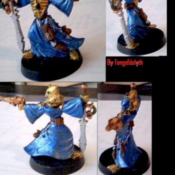 Iyanden Warlock by Fangofdalyth