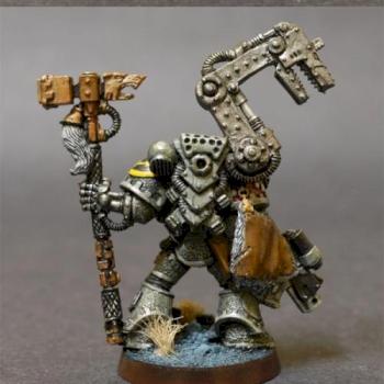 Space Wolves Rune Priest by tachitachi