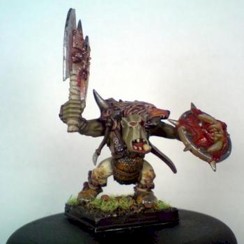 Orc Warboss by The Angel of Death